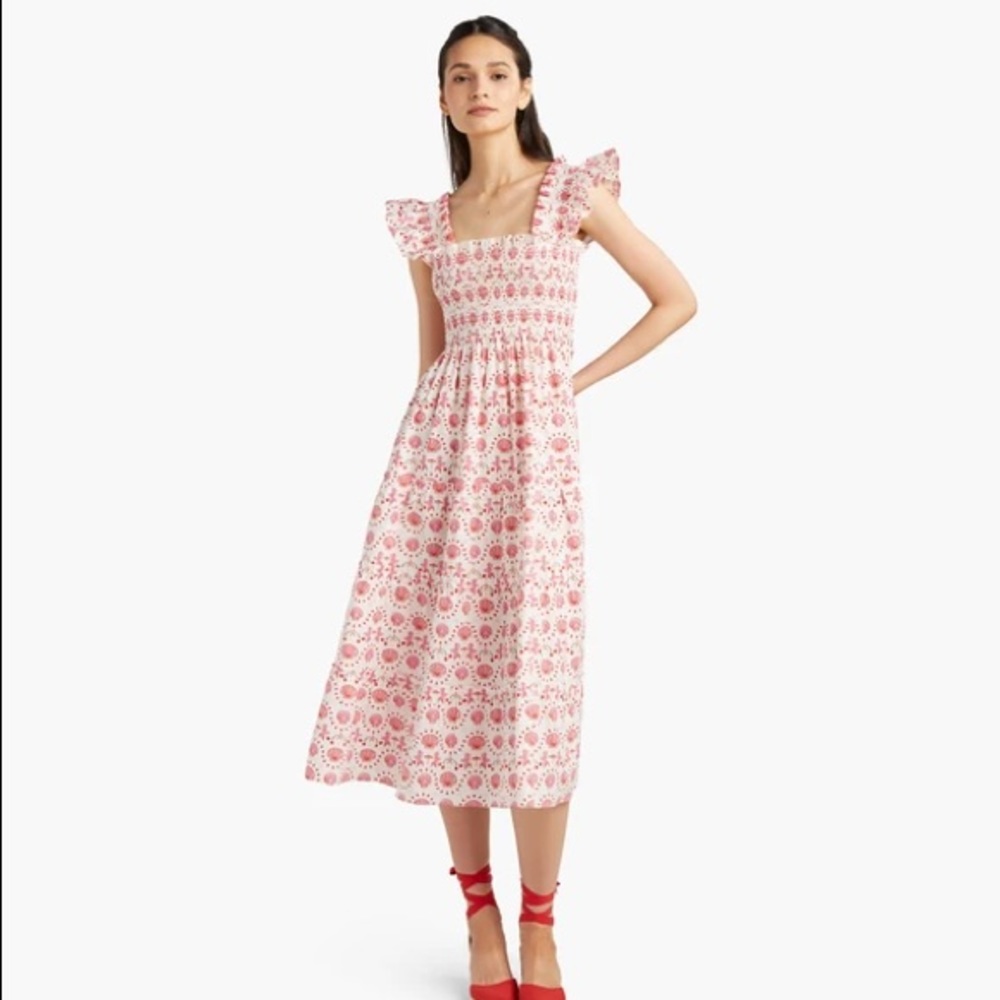 Hillhouse Ellie Nap Dress Mermaid Print